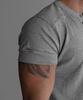 Baulopeulodeogteu Panel Henley Neck T-Shirt [Gray]