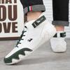 Men's Ankle Boots Winter 2025 Men High Top Sneakers Outdoor Lace-Up Casual Leather Shoes Fashion Loafers Luxury Motorcycle Boots
