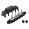 4 Stud M8 Bus Bar Heavy Duty Module Power Distribution Block Busbar Box for RV Yacht 48V  250A