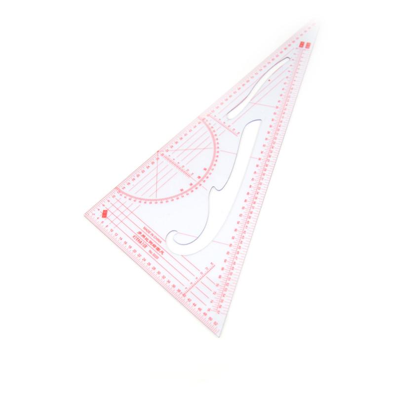 Multi-function Triangular Ruler Measure Dressmaking Tailor Supplies Sewing To TY Multi-function Triangular Ruler Measure Dressmaking Tailor Supplies Sewing To TY