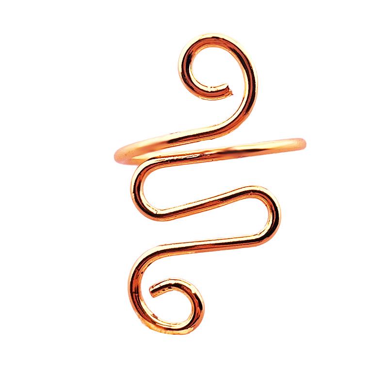 Unisex Snake-Shaped Finger Crochet Hook - Handmade Knitting Tool
