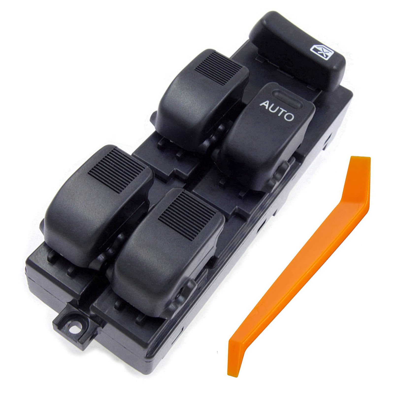 

ELIFEPARTS Power Window Compatible with Daihatsu Mira Gino Max Atrai Cami Sparky Switch, L700S, L950S, S220G, J102E, S221E, 12+6 Pin, Driver s Side, чёрный
