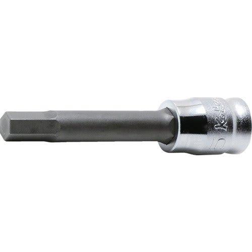 Koken Z-EAL Hex Bit Socket, 6.35mm Drive, 50mm x 4mm, 2010MZ.504