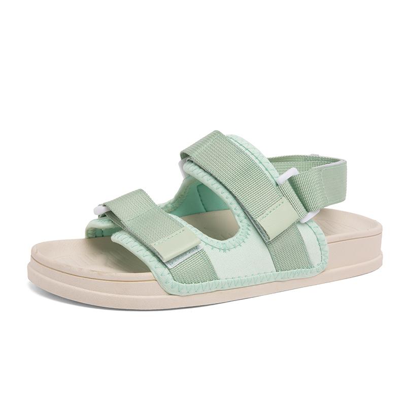 

Большие размеры 35-46, летние шлепанцы в стиле пары с одним словом, модные персонализированные сандалии для мальчиков, роскошная дизайнерская мужская обувь, бесплатная доставка 45-46 яблочный зеленый