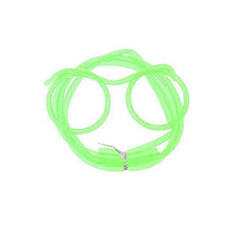 Creative Glasses Straw Funny DIY Straw Food Grade Children Gifts Straw Household Kitchen Reusable Plastic Drinkware Accessories
