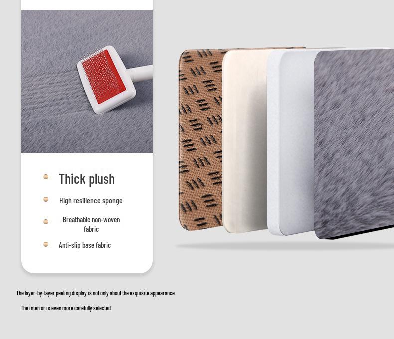 Volkswagen Jetta VA3/VS5/VS7 Plush Velvet Winter Car Seat Cushion