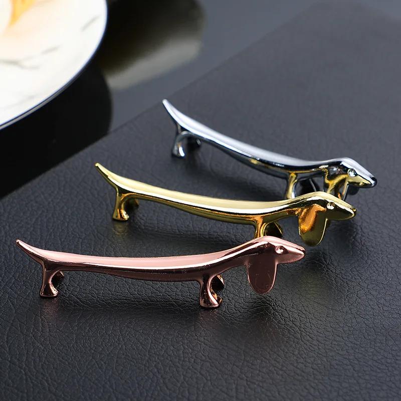 1pc Chopstick Holder Alloy Sausage Dog Wild Deer Chopstick Pillow Stainless Steel Chopsticks Rack Spoon Stand Knife Fork Craft