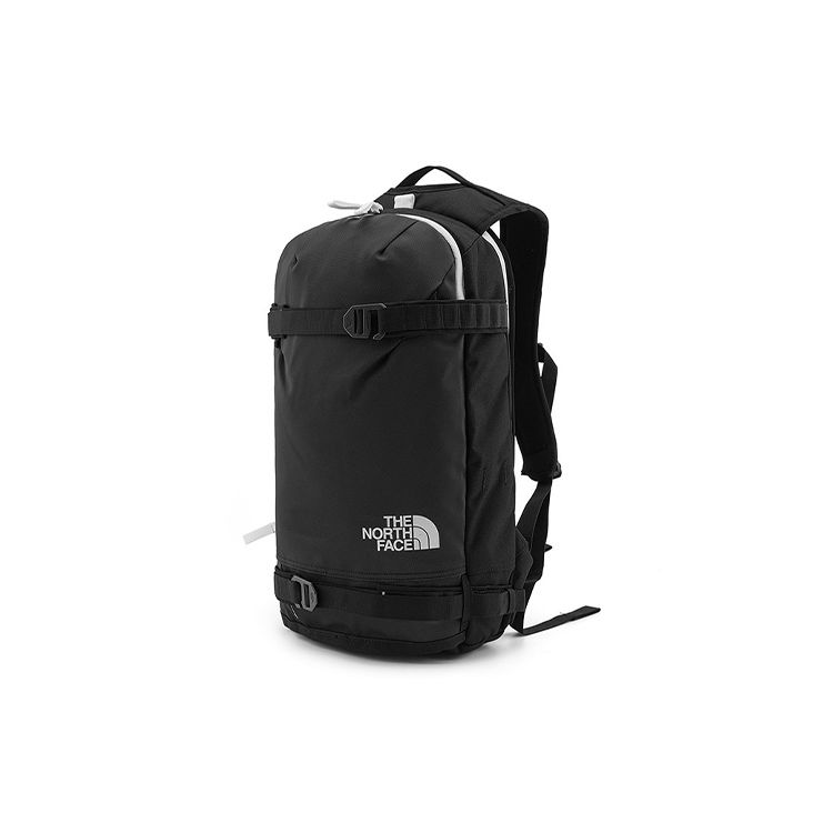 The North Face Logo Comfortable Multifunctional Backpack Unisex Backpack Black 3S99-KY4