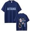 Singer Aitana Butterfly Graphic Tshirt CUARTO AZUL Tour T Shirt Unisex Women Fashion Pop Music Streetwear Soft Cotton Tshirt