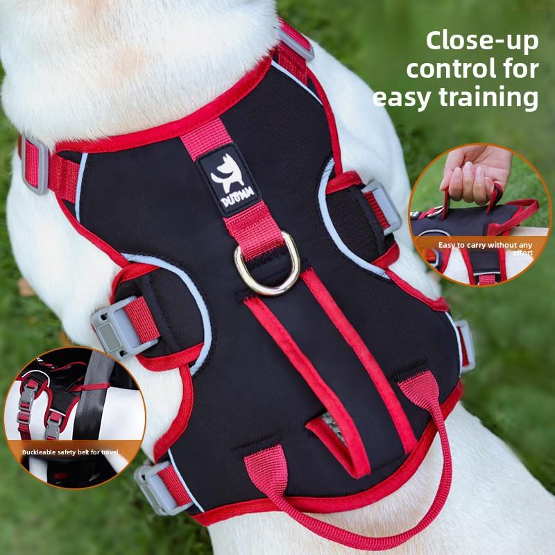 New dog chest strap, anti-break-free pet chest strap vest type dog leash pet supplies