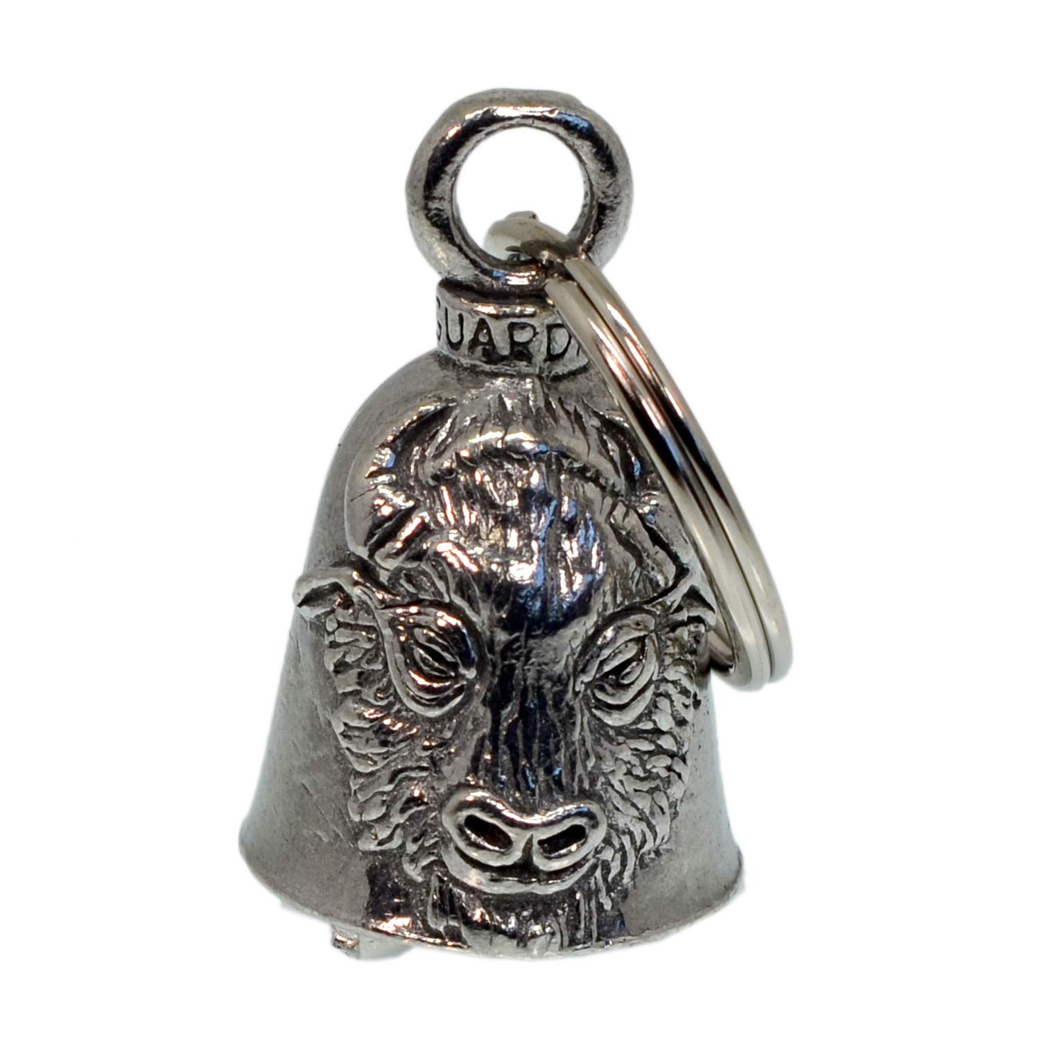

Guardian Bell USA Made in USA by Biker Traffic Safety - BUFFALO. Charm, Keychain, Bell, Amulet; AMGB-129