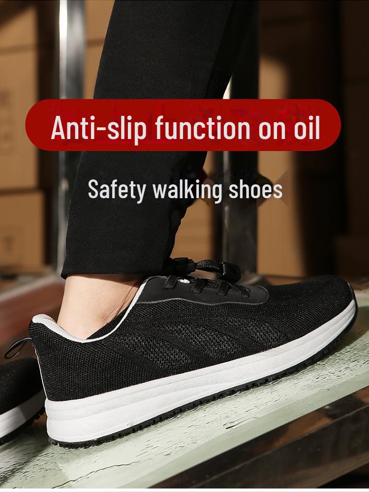 Women's Oil-Free Non-Slip Walking Shoes with Magnetic Vibration and Terahertz Energy for Pulse Massage