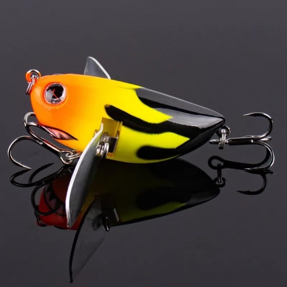 Metal Blade Wings Topwater Simulation Cicada 12.7g Hard Wobblers Bait For Fishing