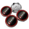 4Pcs 56mm 60mm Car Wheel Center Covers Tire Hub Caps Emblem Stickers For Toyota TRD GR SPORT Avensis Prius Rav4 Auris Yaris Aygo