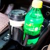 Universal Car Drinks Holder 2 Cups Bottle Holder Stand Car Organizer Mount Adjustable Beverage Auto