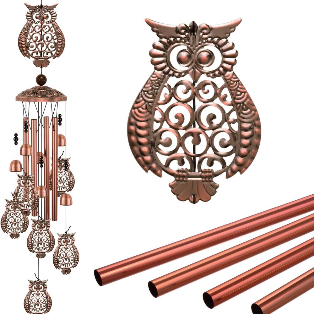 

Уличные колокольчики-сердечки: Портативный, для соболезнований/памяти (Мама), празднование новоселья. Благословение декор для улицы/дома, дома, крыльца, двора, сада. Owl