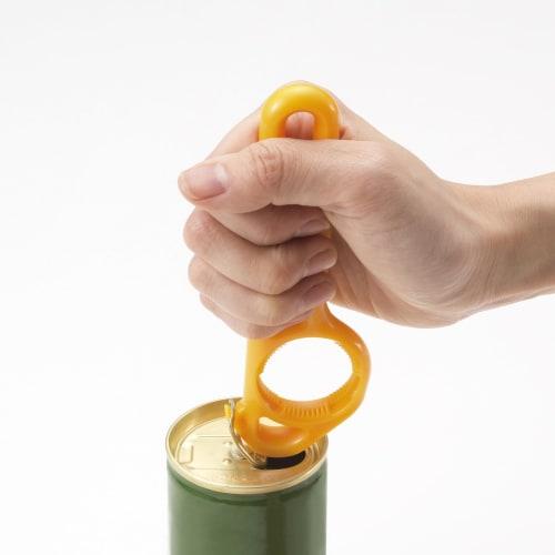 KAI KITCHEN Can Pull Tab PET Bottle Cap Opener Dishwasher Safe KAI KITCHEN Made in Japan DH8140