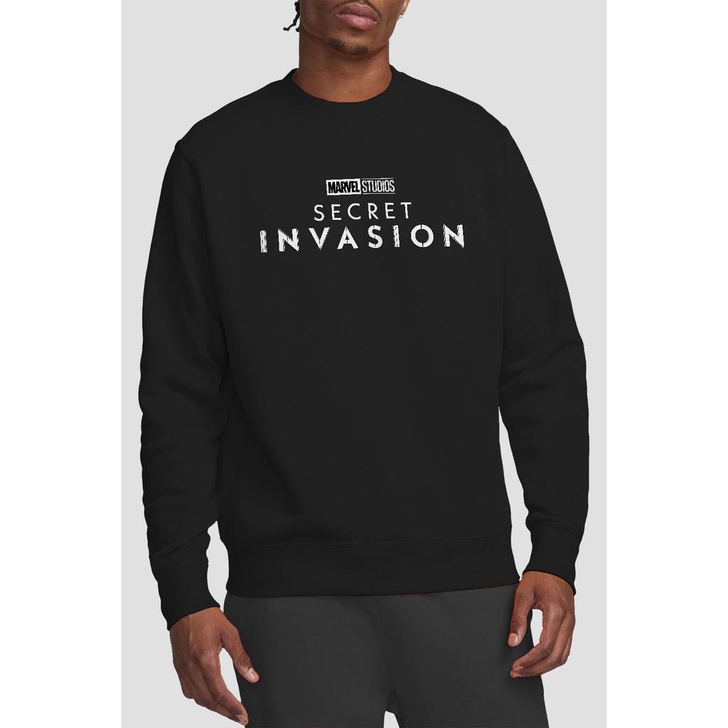 Marvel Unisex Adult Secret Invasion Logo Sweatshirt