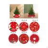 90cm Christmas Tree Skirt Base Cover for Indoor And Outdoor Use