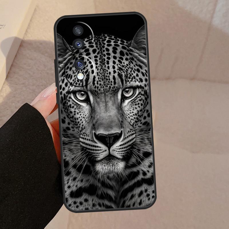 

Чехол с леопардом, тигром, львом для Honor X9b X9a X8a X7a X6a X6 X7 X8 X9 8X 9X Honor Magic 5 Pro 50 70 90 Lite Honor Magic5 Lite