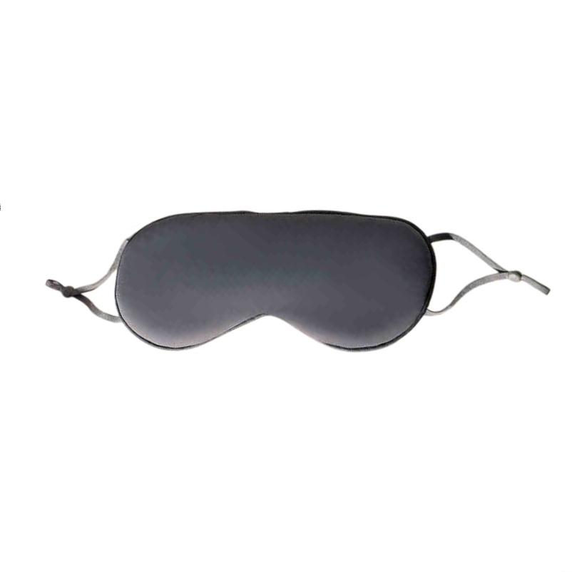 

Double-Side Imitated Silk Eye Mask Summer Cooling Sleeping Eye Patch Portable Travel Eyecover for Light Blocking Eye Care Tools сірий