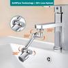 Faucet Extender 1080 °Swivel Water Tap Nozzle Faucet Sprayer Universal Bathroom Mixer Aerator 2 Spray Modes