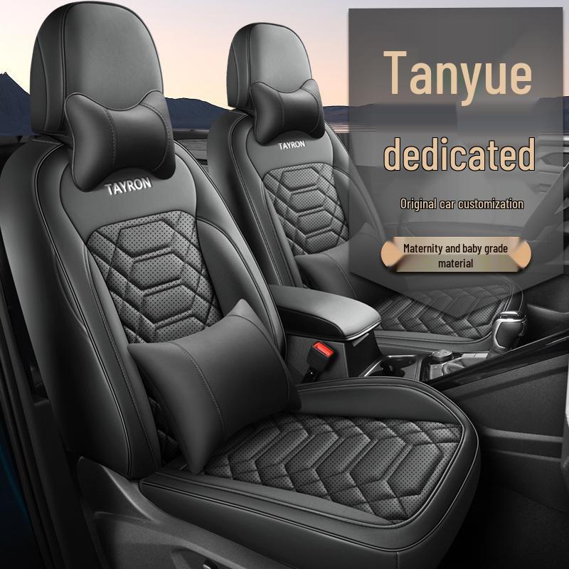 CLY Custom-Fit Full-Cover Seat Cushion for Volkswagen Tayue
