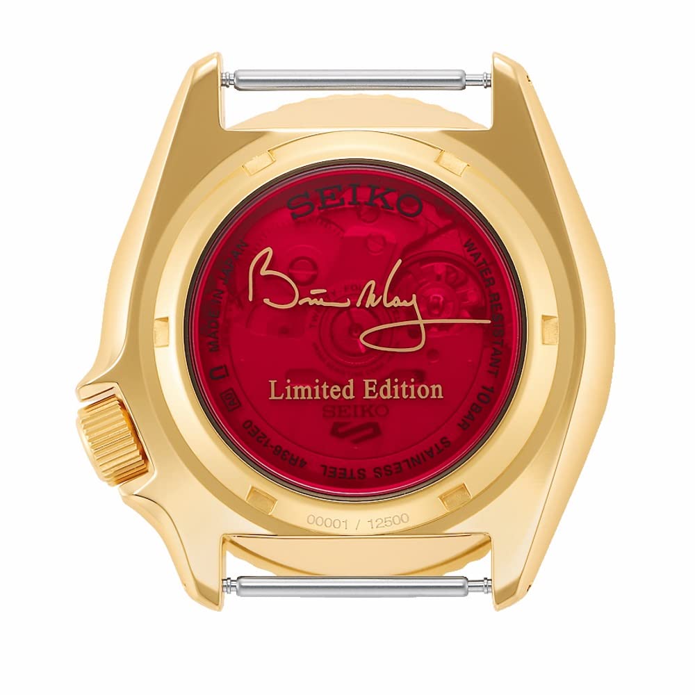 Seiko Uhr Seiko 5 Sports Brian May Kollaboration Zweite Edition Limitierte Auflage Red Special SEIKO 5 SPORTS Automatische Mechanische Uhr Limitiert
