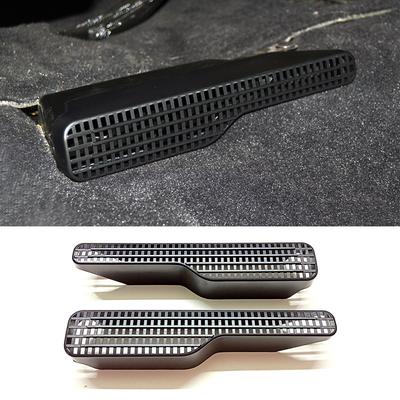 Para Volkswagen VW Touareg 2011 2017 Cubierta de Rejilla de Salida de Conducto de Aire Acondicionado AC Debajo del Asiento del Coche Marco Embellecedor Anti