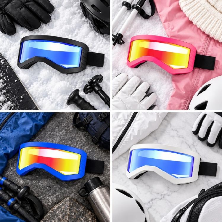 Enclosed Wind Glasses with Broad Lens and Head Band to Help Cover the Eye Area from Wind and Suspended Outdoor Dust