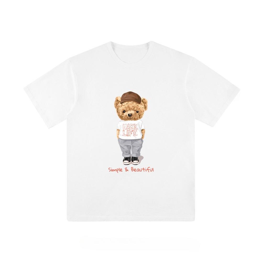Ueno LargeSized TShirt Perfect for Both Men Women Roundneck Short Sleeve Spring 2026 Summer Cotton Basic Base Layer Shirt S