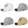 Spring Autumn Embroidered Facial Expression Baseball Cap With Sun Shade For Men Women Outdoor Sports
