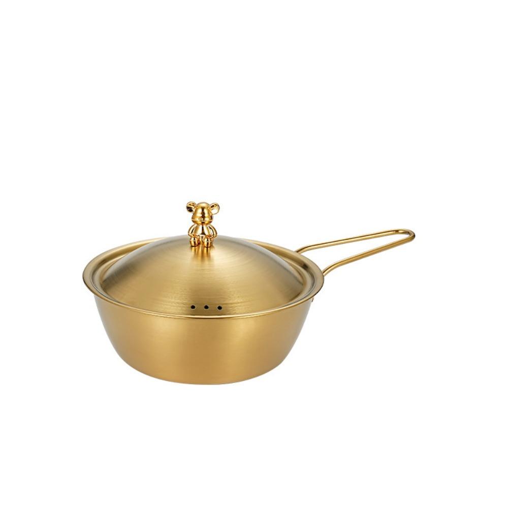 With Lid Instant Noodle Bowl Stainless Steel Snack Bowl Food Container Rice Wine Bowl  Household