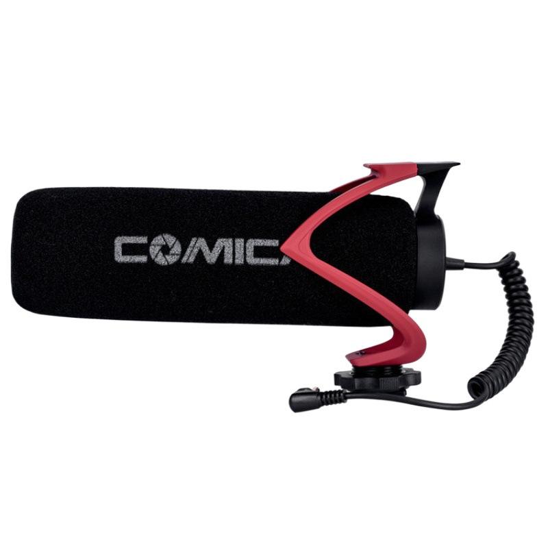 Comica V30LITE Universal Shotgun Microphone for DSLR, Mirrorless Cameras & Phones - Ideal for Vlogging & Low Noise Recording