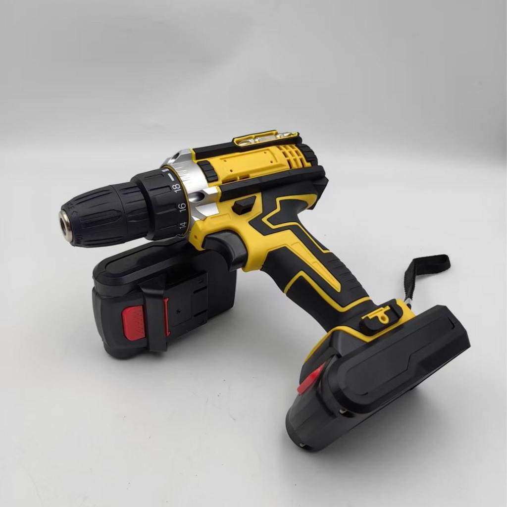 21V Yellow DW Style Rechargeable Lithium Battery Multi-purpose Electric Drill