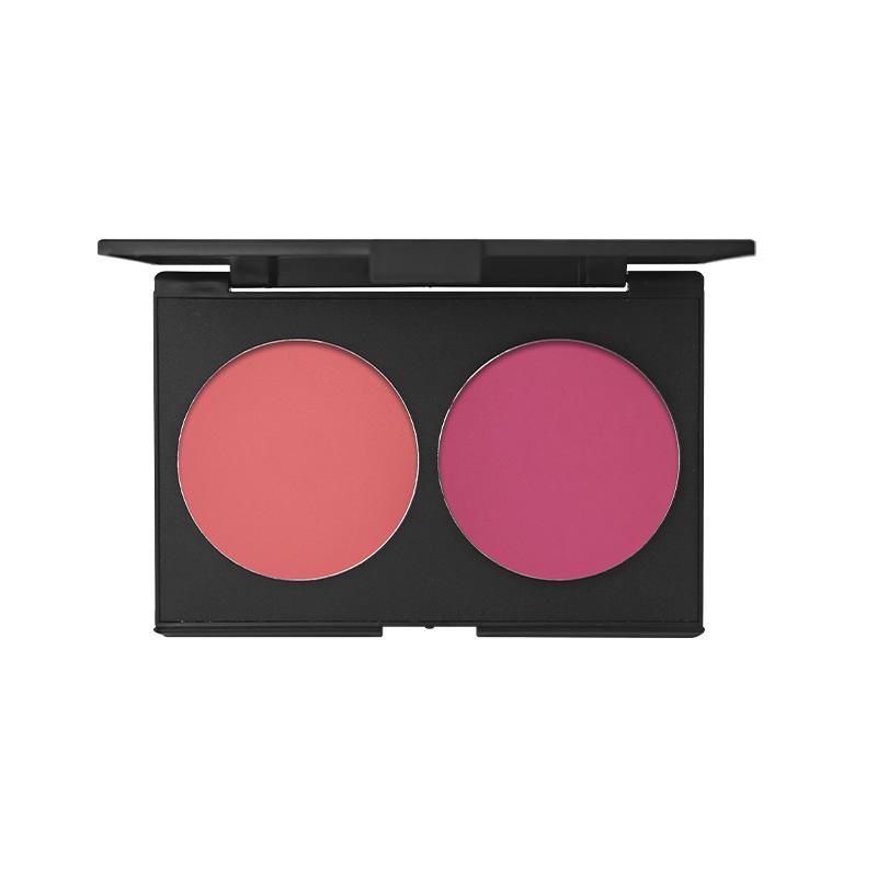 Dual-Tone Contour & Highlight Palette for Natural Sculpting and Professional Blush