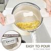 6 Quart Soup Pot Multipurpose Pasta Pot with Strainer Lid & Twist and Lock Handles Nonstick Stock Pot Spaghetti Cooking Pot