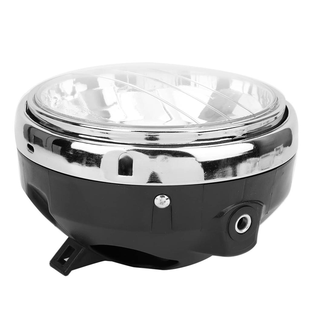 Headlights, Motorcycle Headlights, Front Headlights, Plastic Material, Road Lighting, Signal Showing, Clear Lens, Stylish