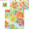 Flower Pattern Compass Mini Plastic Gyro Children Toy For Kids And Students