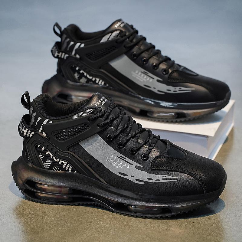 New winter air cushion running shoes waterproof sports shoes non-slip shock absorption breathable casual dad shoes
