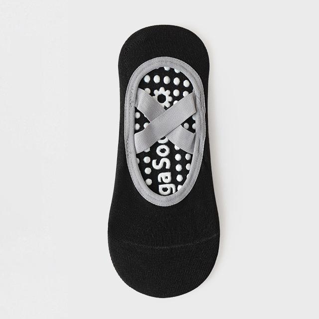 Breathable Towel Bottom Yoga Socks Women Silicone Non-Slip Bandage Pilates Sock Ladies Ballet Dance Fitness Workout Cotton Socks