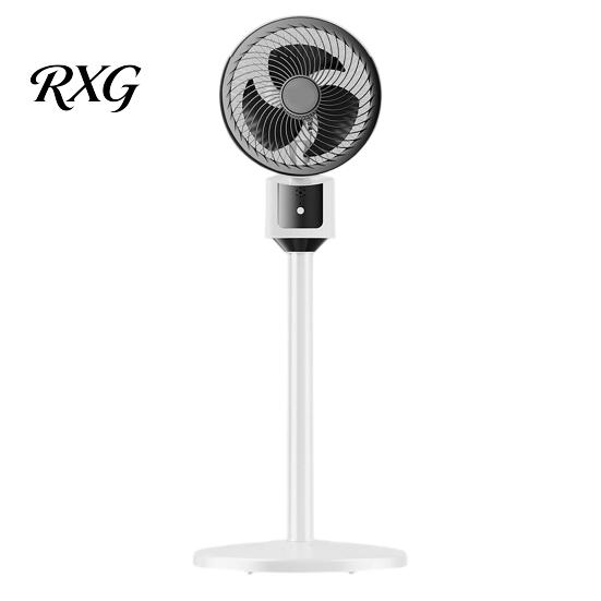 Stable Floor Fan Mini Fan, Portable USB Air Circulation for Home Office, 3 Cooling Speed Quiet Stand with 5m Airflow, Wide Angle Oscillating