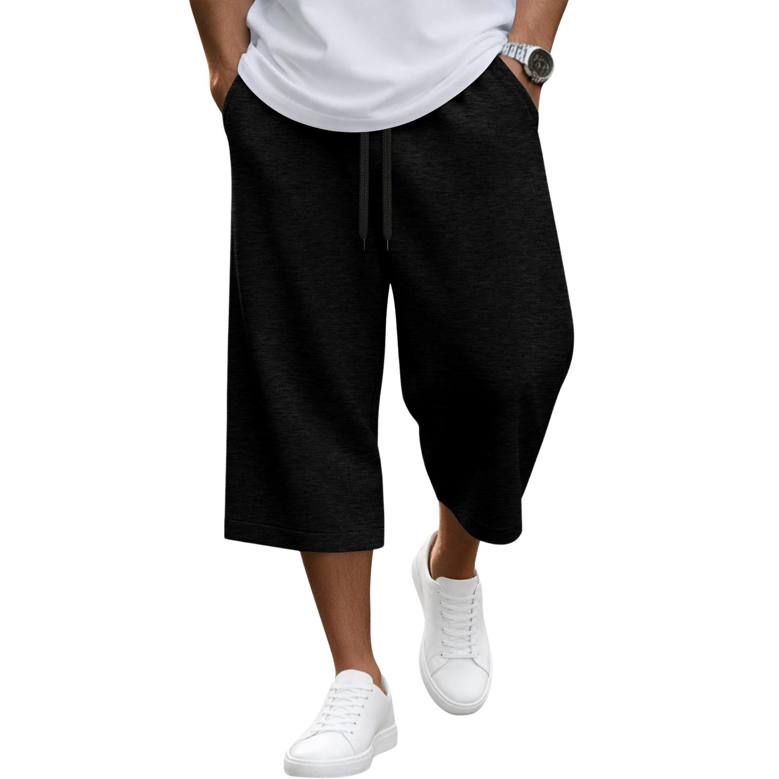Men s Casual -Weave Drawstring Shorts XL