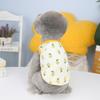 Dog Clothes Spring and Autumn Cartoon Cat Small Dog Clothing Lemon Vest