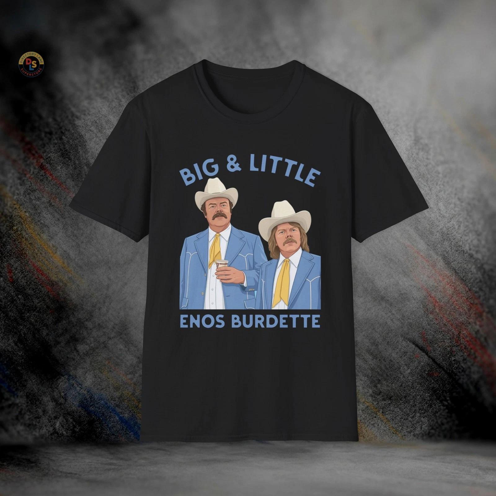 Big & Little Enos Burdette T-Shirt | Softstyle Tee M