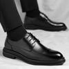 British Korean version pointed groom suit wedding shoes men's shoes business dress casual leather shoes casual