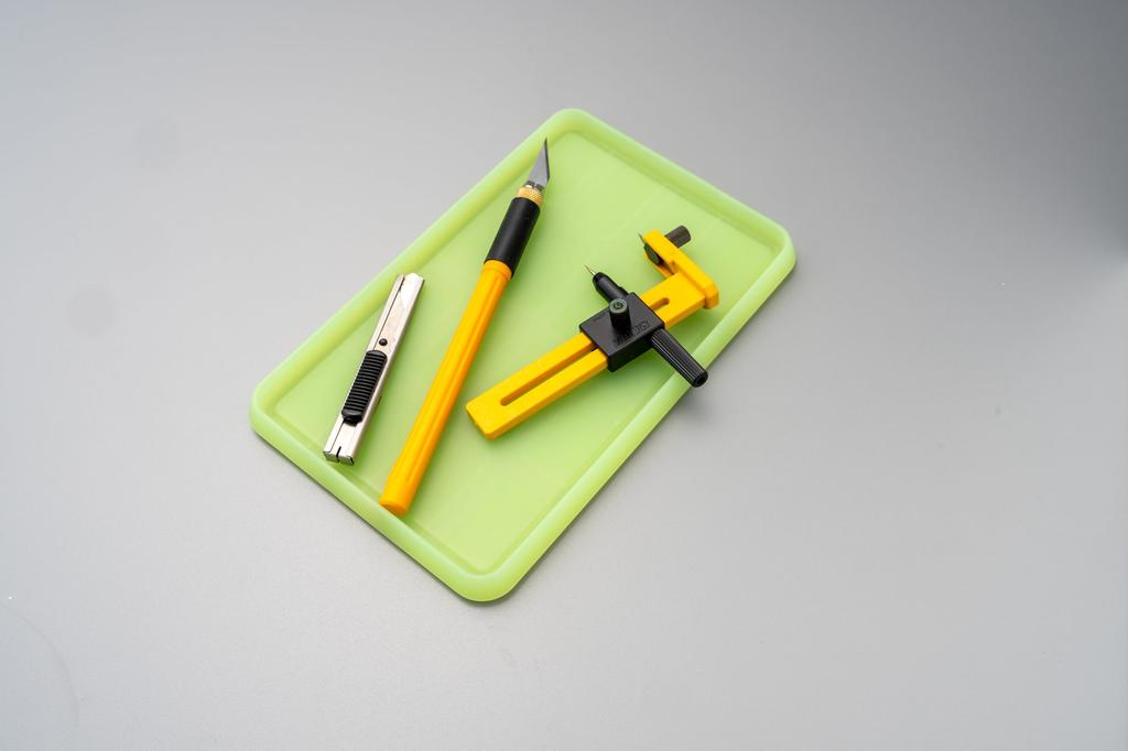 Kyoto Tool Silicone Flat D999TFLG (KTC) Tray, Type, Large, Green,