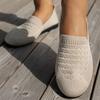 Elastic Knitting Flats Slip On Shoes for Women  Summer Breathable Soft Loafers Woman Lightweight Casual Shoes Mom Moccasins