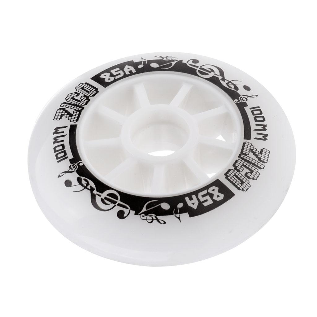 Rodas de Patins Inline para Exterior Substituição Rodas Duráveis Patins Rodas de Corrida Acessórios 90mm / 100mm / 110mm 3 tamanhos