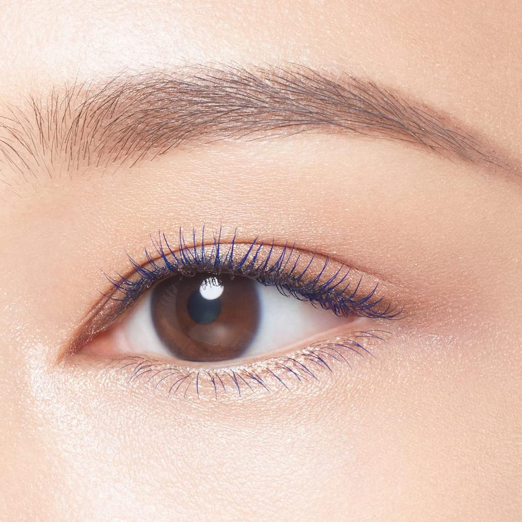 Kiss Me FERME Styling Mascara 02 Dark Blue 6g Removes with Warm Water Makes the Whites of Your Eyes Look Even On Short Lashes Clearer, Thin,